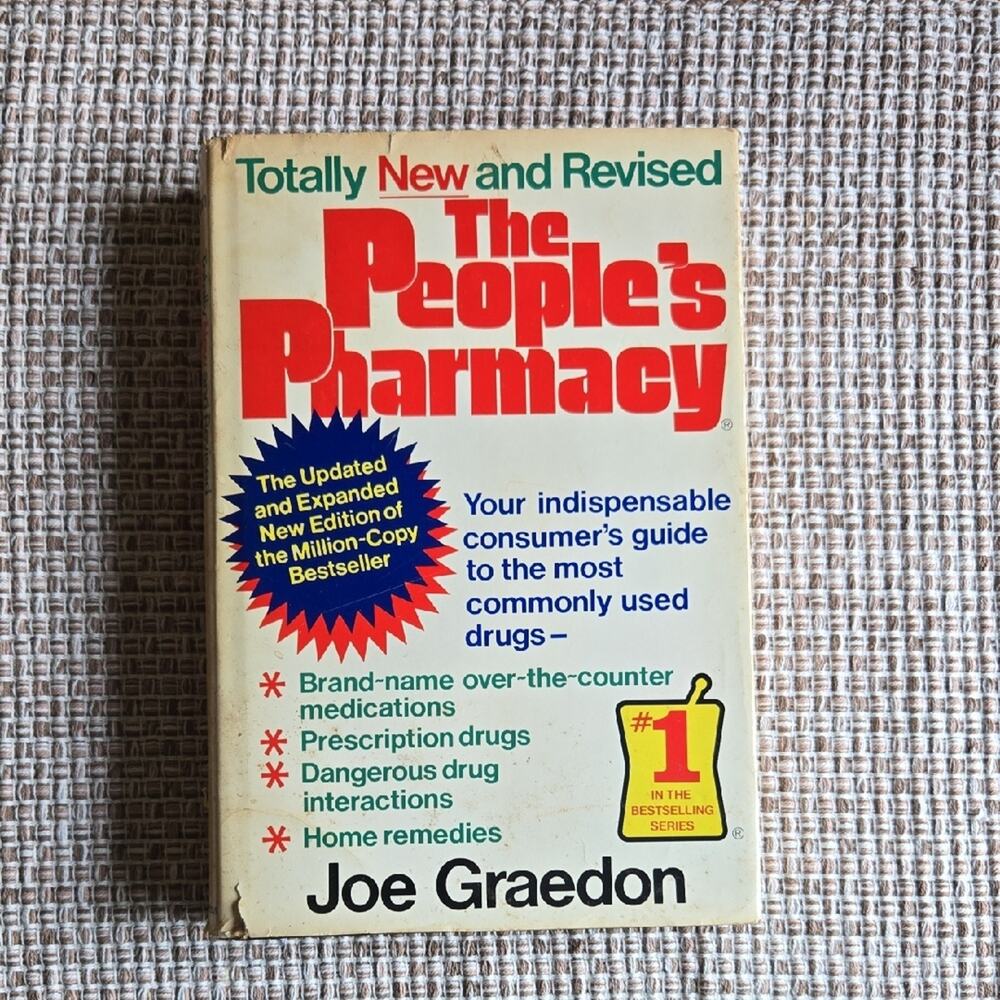 The Peoples Pharmacy by Joe Graedon 1985 Vintage Book